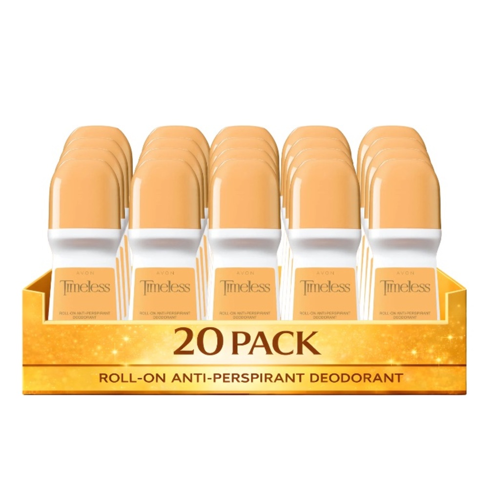 Avon Timeless Gold Roll-On Deodorant Set